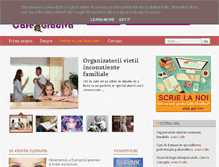 Tablet Screenshot of cafegradiva.ro